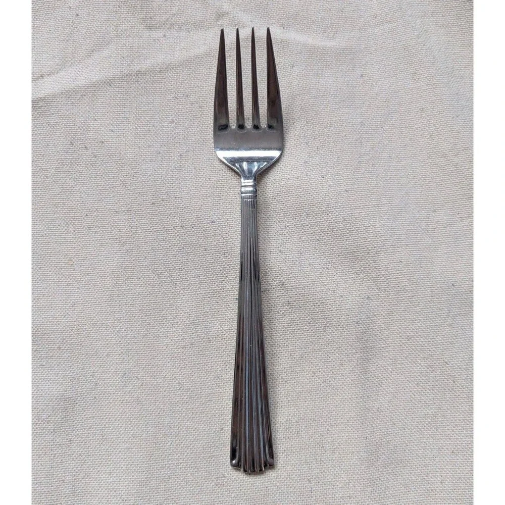 Reed & Barton CRESCENDO Stainless 18/10 Dinner Fork Glossy Flatware 7